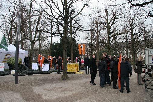 Aktion vor dem Bundesverfassungsgericht 02.03.2010