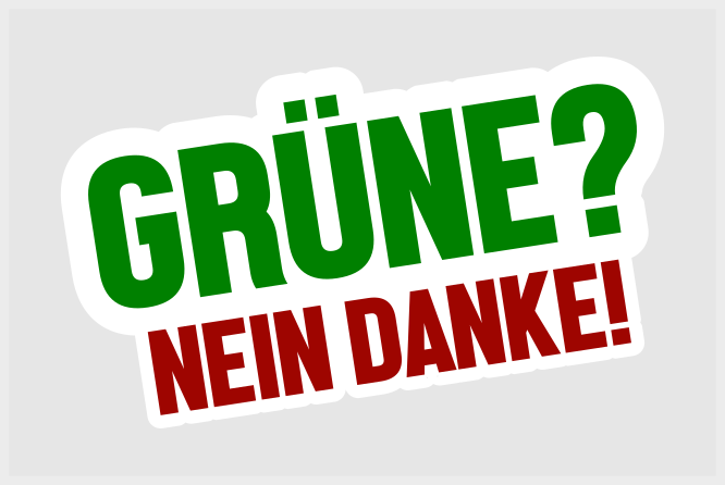 GRUeNE NEIN DANKE 1